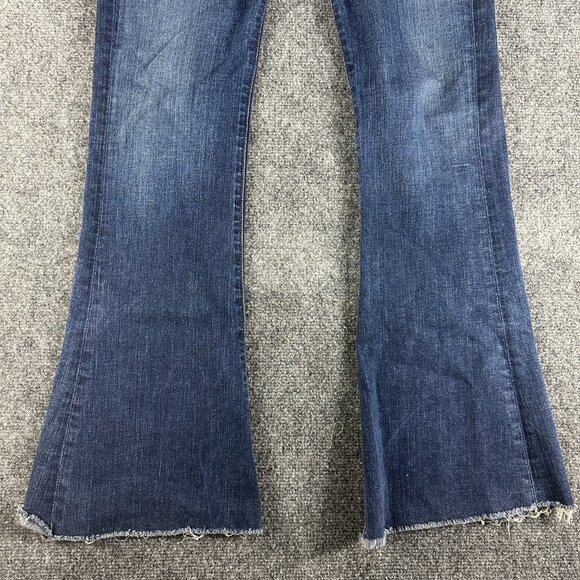 J Brand Jeans Womens 27 Martini Bootcut Zip Fly Raw Hem Pockets - Picture 2 of 8